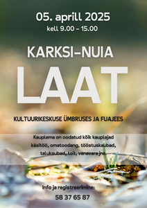 Laat kultuurikeskuse ümbruses ja fuajees